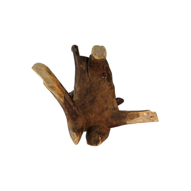 Early 20th Century Early 20th Century Makonde Figural Stool Chair Tanzania For Sale - Image 5 of 7