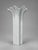 Hutschenreuther German White Porcelain Fluted Floor Vase, 20th Century A sculptural white porcelain floor vase by...