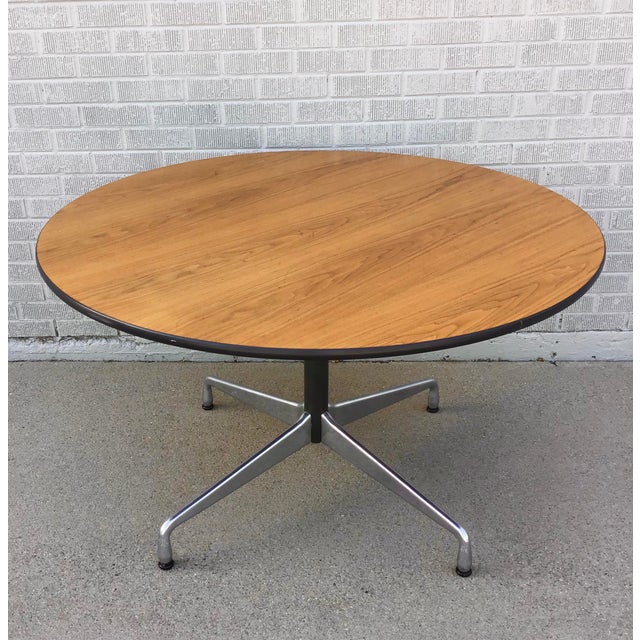 Eames for Herman Miller Round Conference/Office Table Chairish
