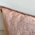 Culvre French Velvet Lumbar Pillow with Insert Description: Beautiful French blush pink vintage style velvet lumbar with...