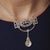 1910s Belle Époque French Gia 3.59 Carat Old European Cut Diamond Platinum Necklace For Sale - Image 10 of 11