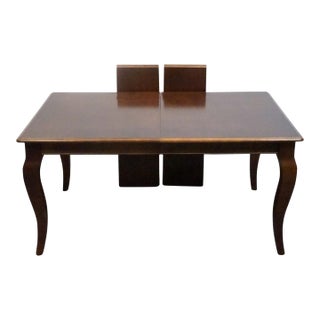 Bassett Furniture Cherry Traditional American Empire Style 84" Dining Table 4469-3660 For Sale