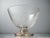 Probably Bohemia around 1880. Unusual design of the bowl on a leg. The bowl is richly cut with animal and tree motifs....