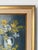 Wood 1960s Vintage Marion Maas Floral Still Life Oil on Canvas Painting, Framed For Sale - Image 7 of 12
