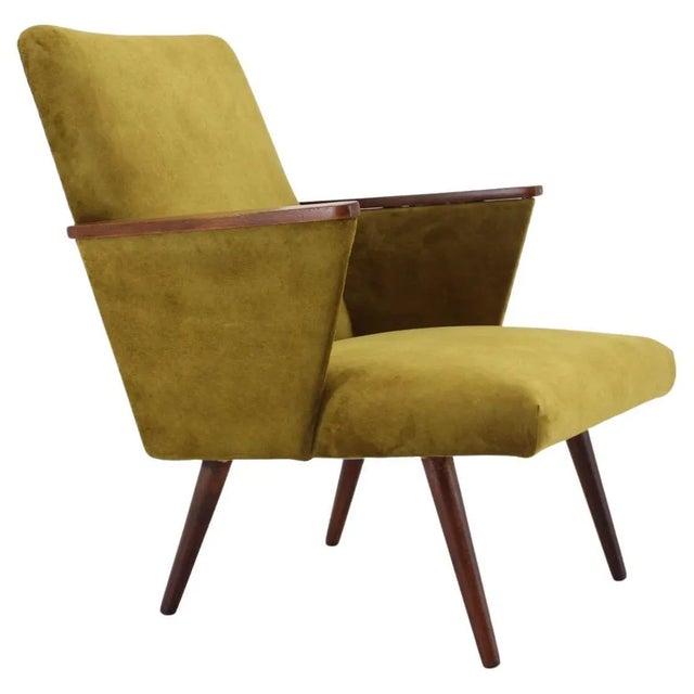 Beech Armchair, Czechoslovakia, 1960s For Sale - Image 9 of 9