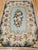 Gray Vintage American Hand Hooked Rug, Wool & Cotton, Floral Pattern, Folk Art, 4x6 For Sale - Image 8 of 15