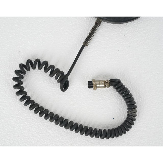 Black Vintage Astatic D-104 "Silver Eagle" Desk Microphone For Sale - Image 8 of 8