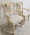 Beautiful Ethan Allen Legacy Factory Distressed chairs great excellent condition. Few marks on fabric.. Please see photos...
