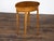French Neoclassical Style 19th Century Walnut Table with Oval Top, Tapered Legs For Sale - Image 10 of 12