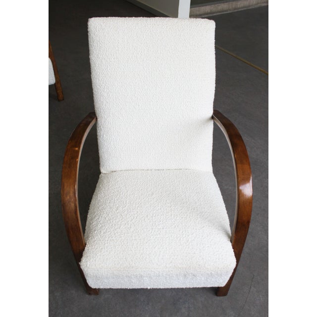 Armchairs by Jindřich Halabala, 1930, Set of 2 For Sale - Image 6 of 8