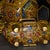 Pair of Large Vintage Chinese Cloisonne Gilt Bronze Censers, Ram Bases & Phoenix Handles For Sale In Los Angeles - Image 6 of 9