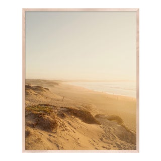 Dunes by Christine Flynn in Natural Maple Framed Paper, Medium Art Print For Sale