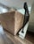 94" Custom Camel Microfiber Down-Filled Cloud Sofas in the Style of Milo Baughman - Pair For Sale - Image 10 of 12