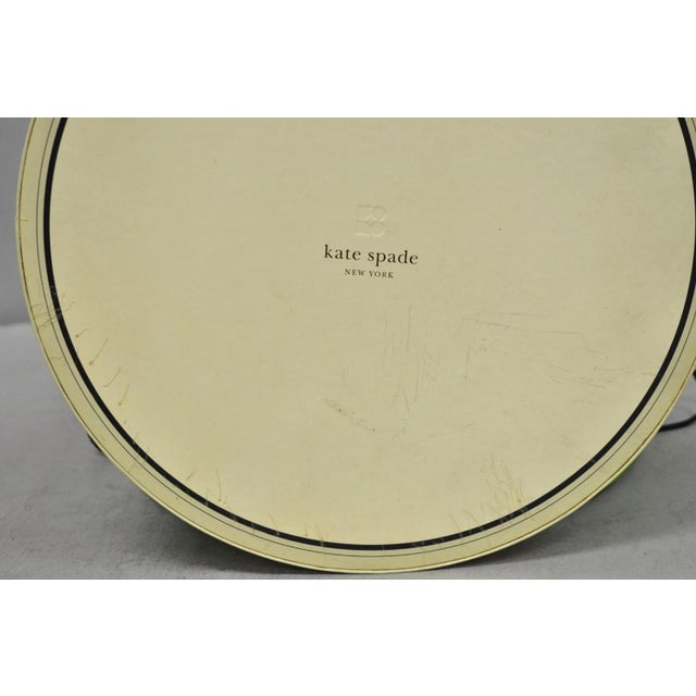 Late 20th Century Kate Spade Lenox Collins Stripe Demitasse Espresso Cup & Saucer Nib - Set of 4 For Sale - Image 12 of 18