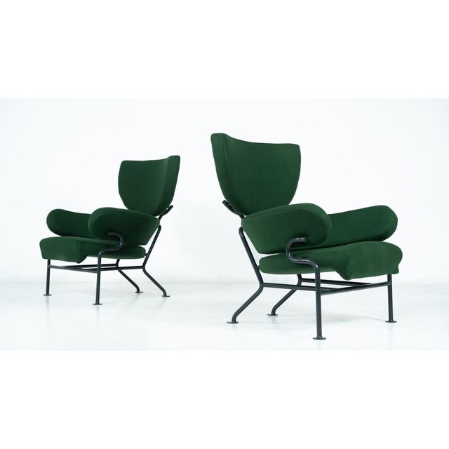 Tre Pezzi Mod PL19 Armchairs attributed to Franco Albini and Franca Helg, 1950s, Set of 2 For Sale - Image 6 of 18