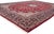 78981 Vintage Red Persian Isfahan Rug, 10'11 x 15'01. This stunning hand-knotted wool vintage Persian Isfahan rug embodies...