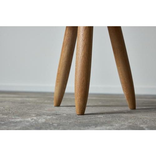 Wood High Berger Stool by Charlotte Perriand for Steph Simon, 1956 For Sale - Image 7 of 9
