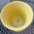 Yellow McCoy Planter in the Quilted Diamond Leaf Pattern that was made from the 1940’s-The Mid 1950’s.