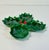 Mid 20th Century Americana Folk Art Ceramic Divided Christmas Holly Dish For Sale - Image 6 of 10