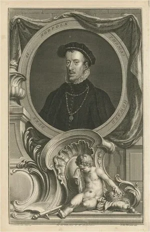 Jacobus Houbraken, Portrait of Thomas Howard, 4th Duke of Norfolk, Print