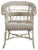 Antique Wicker Armchair by Hans Vollmer for Prag-Rudniker For Sale