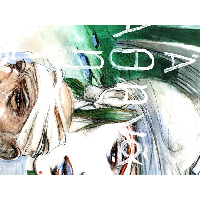 Enki Bilal - Athena - Original Lithograph 2012 For Sale - Image 6 of 7