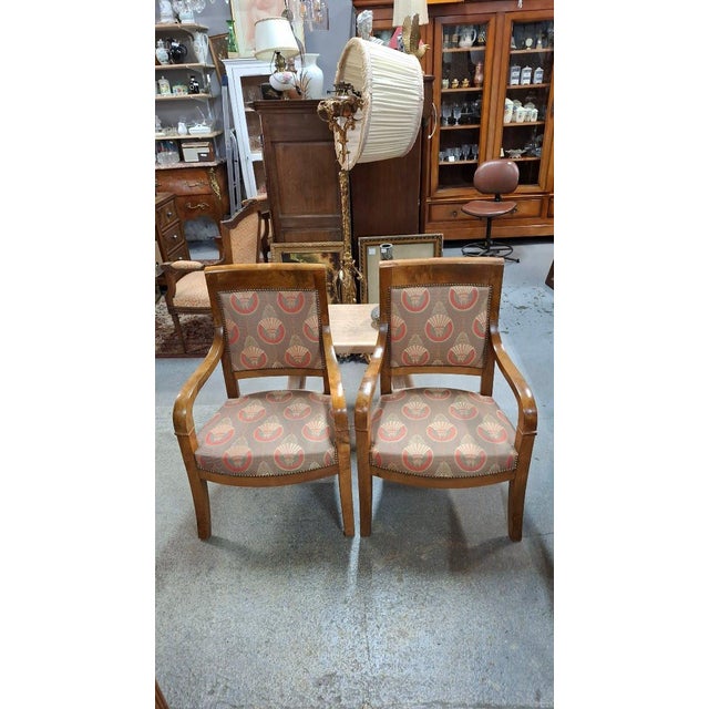 Wood Restaurant Armchairs, 1890, Set of 2 For Sale - Image 7 of 9
