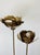 Vintage 1980s Tommaso Brass Double Lotus Floor Lamp by Tommaso Barbi For Sale - Image 13 of 13