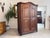 Baroque Hall Cabinet in Oak Wood For Sale - Image 9 of 18