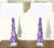 One of a Kind Pair of Original Amethyst Crystal Table Lamps by - Joseph Malekan For Sale - Image 9 of 18