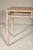 Tall Console Table with Carved Beaded Rope Motif and Whitewash Natural Finish For Sale - Image 11 of 12