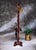 Spritely Home Accent Furniture Laird 70 in. H Wood Free-Standing 4 Hook Costumer/Coat Rack with Umbrella Holder, Cherry For Sale - Image 4 of 5