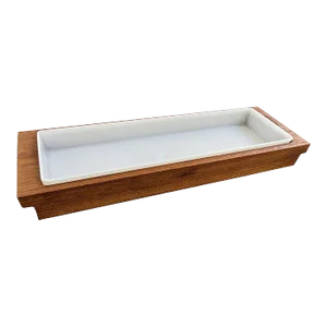 1960s Sanka Teak Tray Designed by Yki Nummi for Stockman