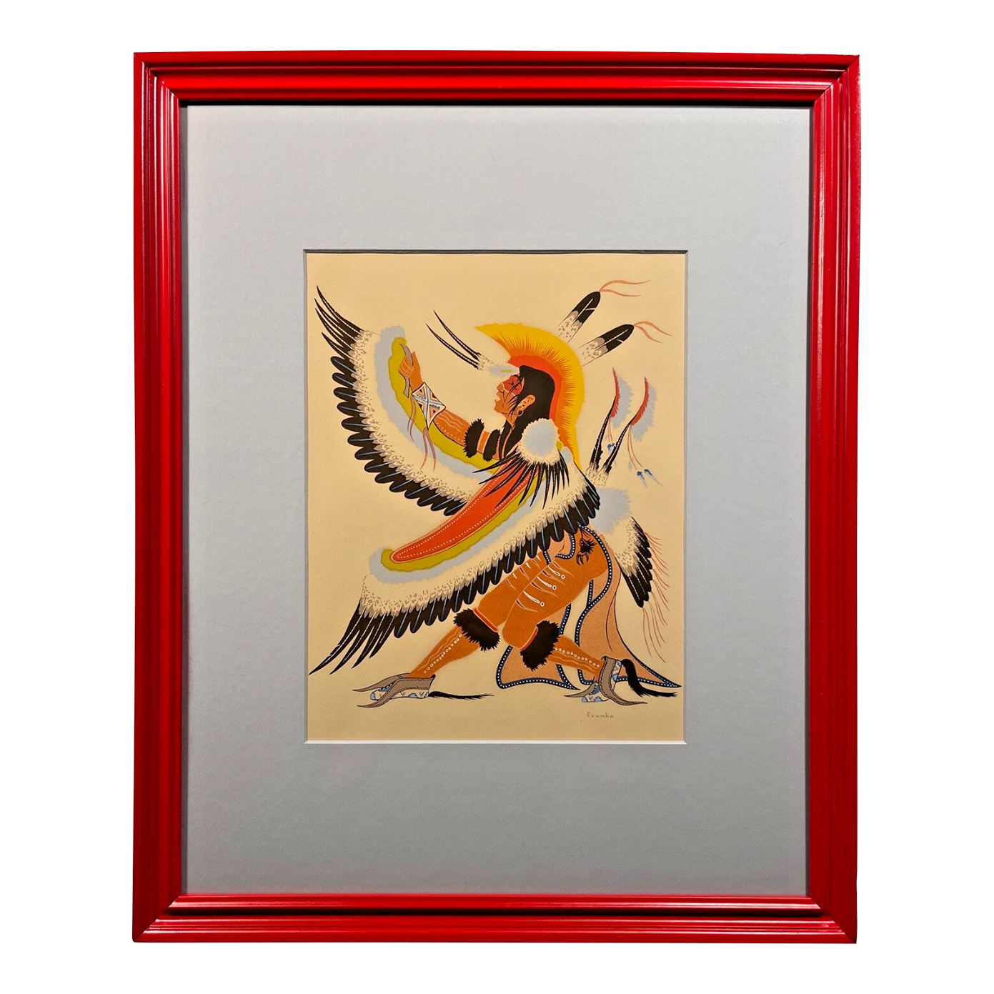 1950s Mid-Century Modern Woodrow Wilson Crumbo 