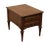COLUMBIA MANUFACTURING Banded Walnut Italian Provincial 20" Accent End Table 22.5" High 20.75" Wide 27.75" Deep We...