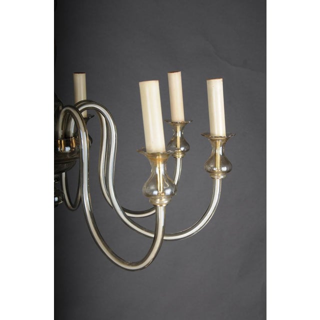 20th Century Italian Glazed Chandelier For Sale - Image 11 of 18