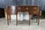 Late 20th Century Vintage Harden Furniture Solid Cherry Federal Style Bowfront Buffet Sideboard For Sale - Image 5 of 18