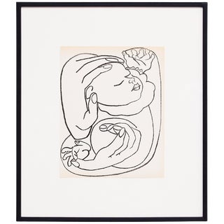 Françoise Gilot, Pages D'amour, 1951, Lithograph, Framed For Sale