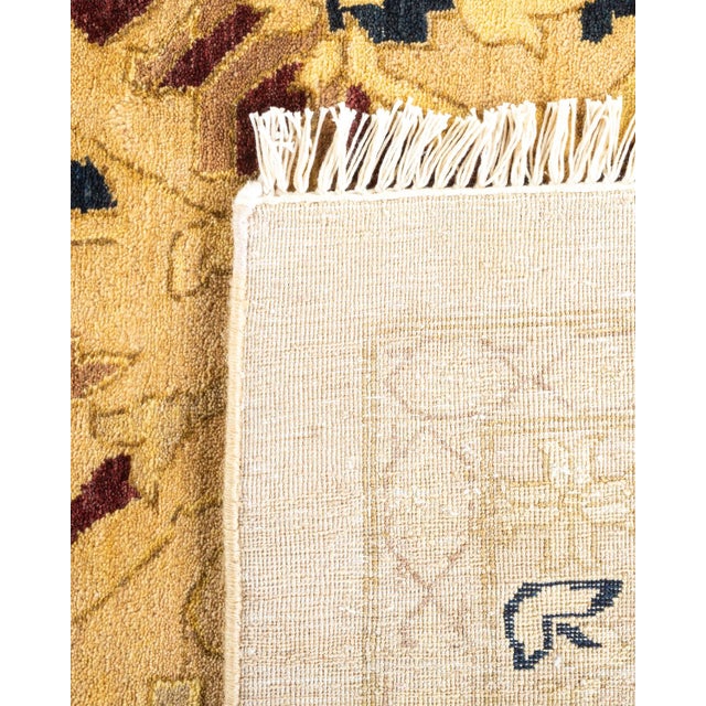 2000 - 2009 Mogul, One-of-a-Kind Hand-Knotted Area Rug - Ivory, 12' 2" x 15' 5" For Sale - Image 5 of 8