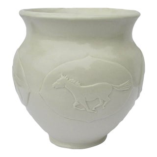 Blanc De Chine Porcelain by Jean Mann 2000 For Sale