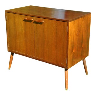 Vintage Mid-Century Rosewood Console Bar For Sale