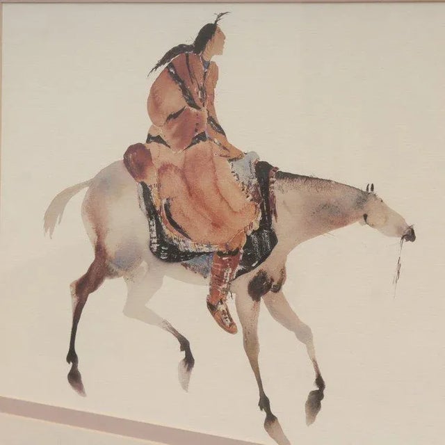 Introducing an exclusive treasure for art enthusiasts: a limited edition watercolor lithograph capturing the timeless...