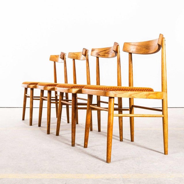 1950s Vintage Oak and Ash Dining Chair, 1950s For Sale - Image 5 of 12