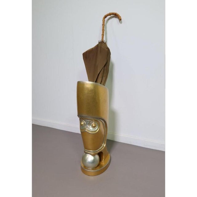 Hollywood Regency Painted Leeazanne Umbrella Stand from Lam Lee Group, Dallas, USA, 1980s For Sale - Image 7 of 7