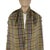 Burberry Late 20th Century Burberry Green Plaid 100% Wool Scarf For Sale - Image 4 of 8