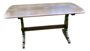 Elm Refectory Dining Table, 1950s