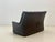 Vintage Black Leather Sofa, 1970s For Sale - Image 11 of 15