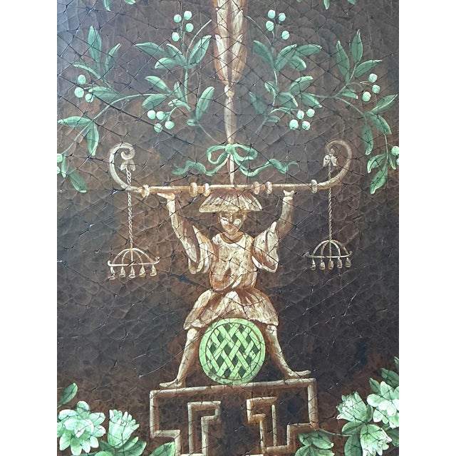 Vintage Chelsea House Floral Monkey Panel - Set of 3 For Sale - Image 11 of 12