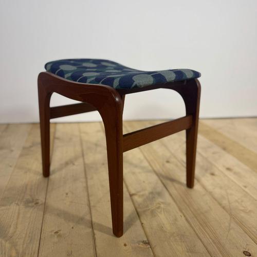 Brown Vintage Danish Teak Ottoman, 1960s For Sale - Image 8 of 9