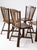 Mid-Century Folk Wood Dining Chairs Set of 4 For Sale - Image 14 of 17